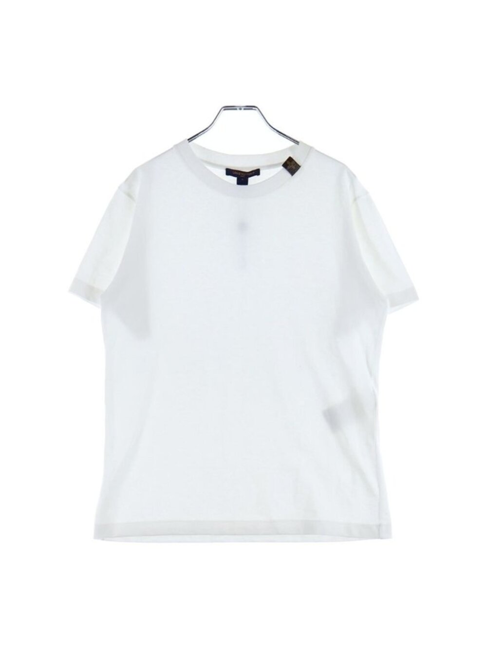 Louis Vuitton Monogram T-Shirt Short Sleeve White Cotton